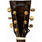 Used Zager zad9000mce Natural Acoustic Electric Guitar