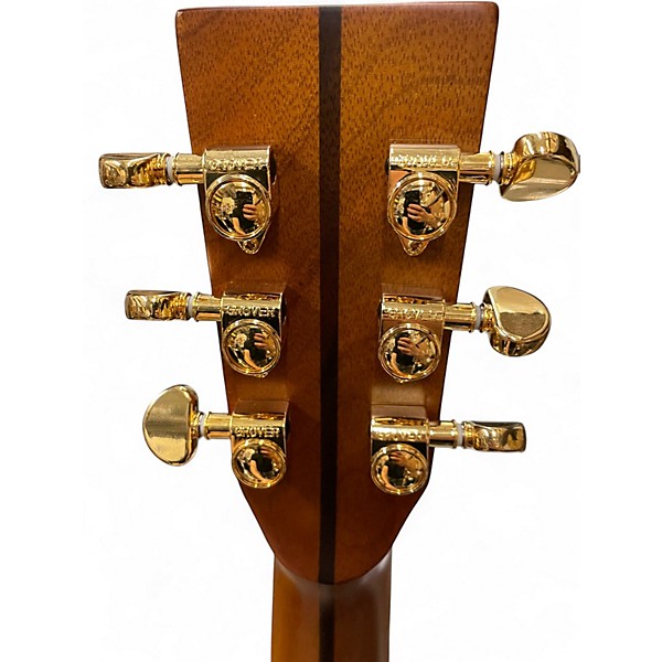 Used Zager zad9000mce Natural Acoustic Electric Guitar