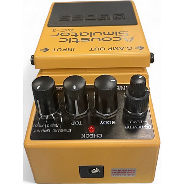 Used BOSS AC3 Acoustic Simulator Effect Pedal | Guitar Center