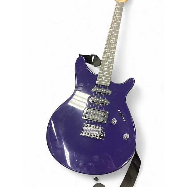 Used Rogue ROCKETEE 2  Purple Solid Body Electric Guitar
