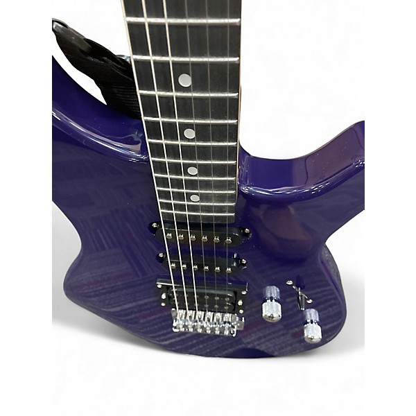 Used Rogue ROCKETEE 2  Purple Solid Body Electric Guitar