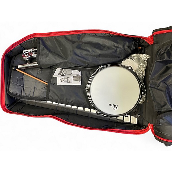 Used Vic Firth 14X3.5 VIRTUOSO PERFORMER KIT V7806 Silver Drum