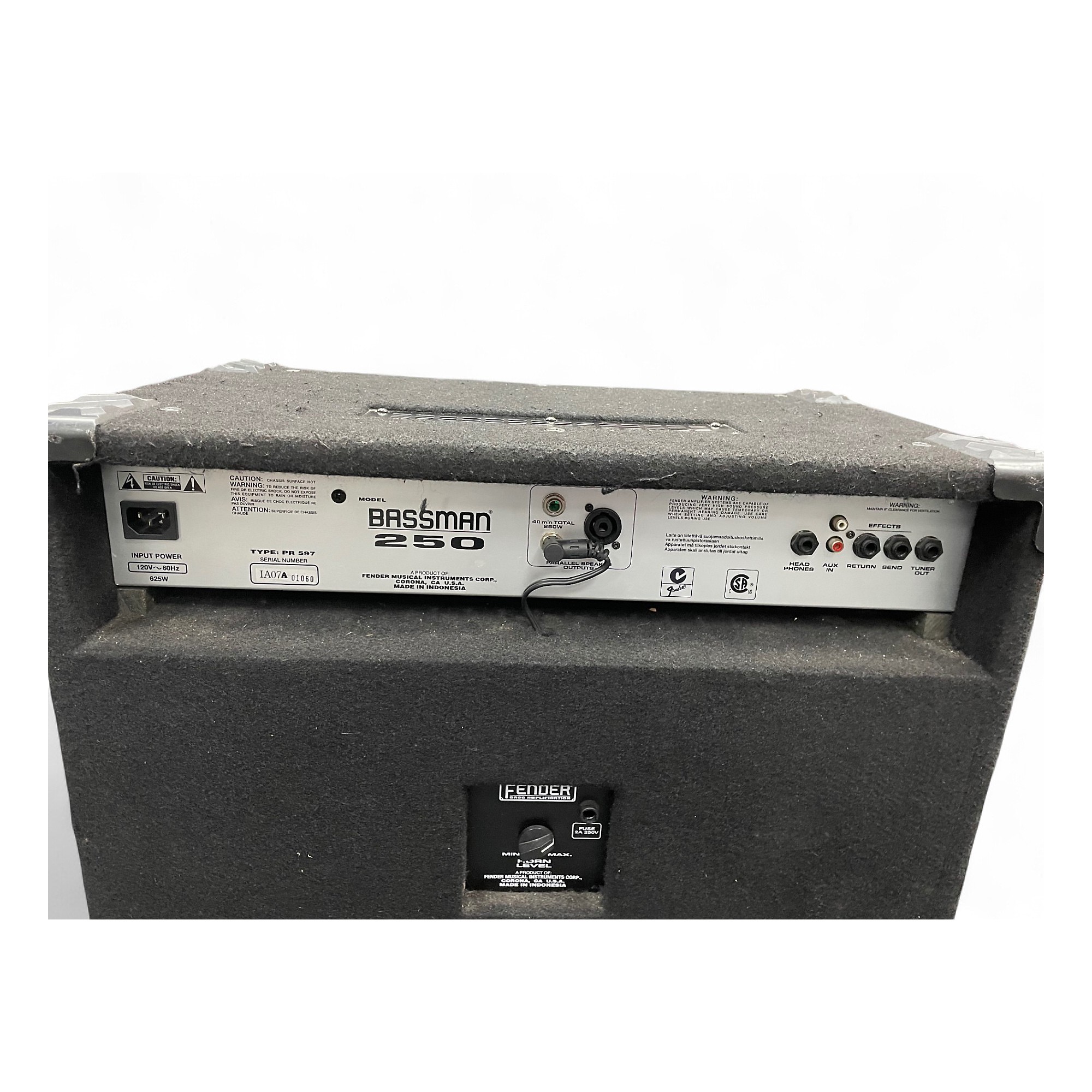 Used Fender Bassman 250 Bass Combo Amp | Guitar Center