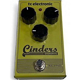 Used TC Electronic Cinders Overdrive Effect Pedal