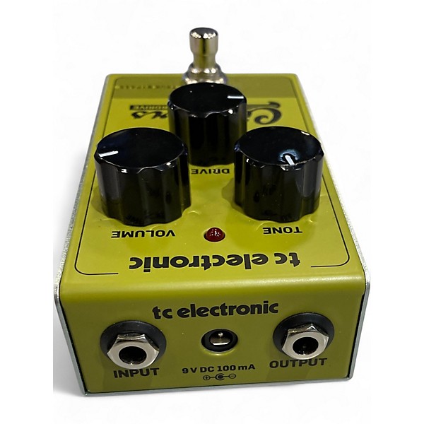 Used TC Electronic Cinders Overdrive Effect Pedal