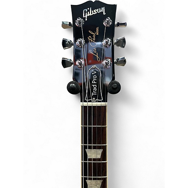 Used Gibson Les Paul Traditional Pro V Blue Burst Solid Body Electric Guitar