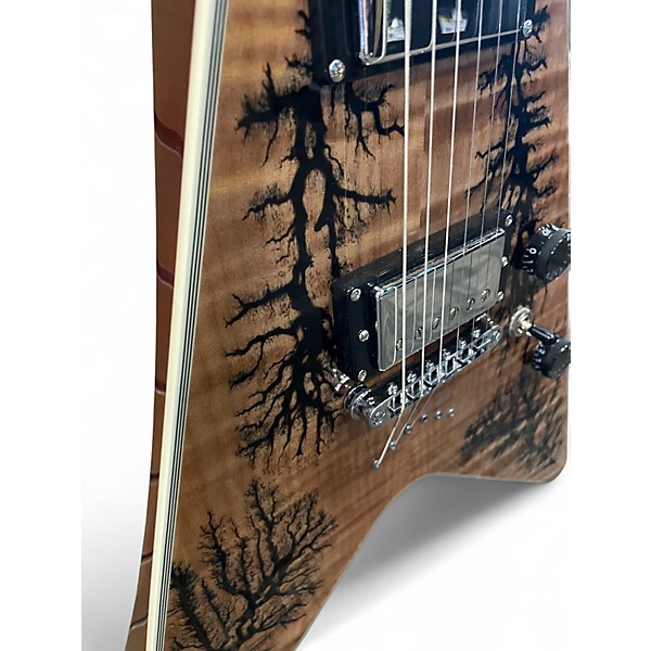 Used Schecter Guitar Research V1 ELECTRO RESIN NATURAL Solid Body Electric Guitar