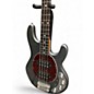 Used Sterling by Music Man StingRay34 HH Charcoal Electric Bass Guitar