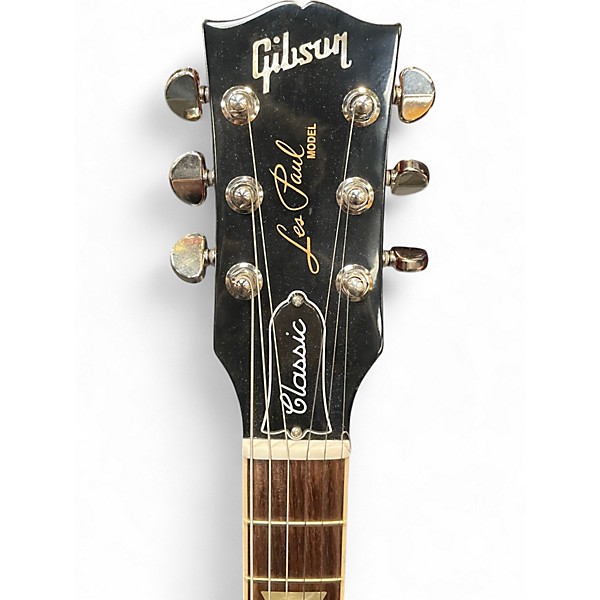 Used Gibson Les Paul Classic Cherry Solid Body Electric Guitar