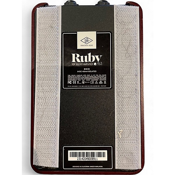 Used Universal Audio ruby Effect Pedal
