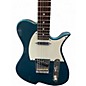 Used Vola Vasti Metallic Turquoise Solid Body Electric Guitar