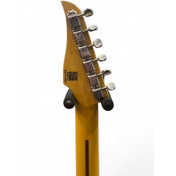 Used Vola Vasti Metallic Turquoise Solid Body Electric Guitar