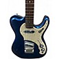 Used Burns Custom Elite Sonic Metallic Blue Solid Body Electric Guitar