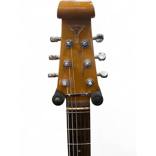 Used Burns Custom Elite Sonic Metallic Blue Solid Body Electric Guitar