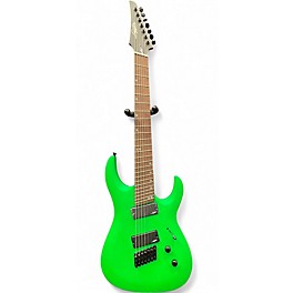 Used Legator Ninja 7 Neon Green Solid Body Electric Guitar