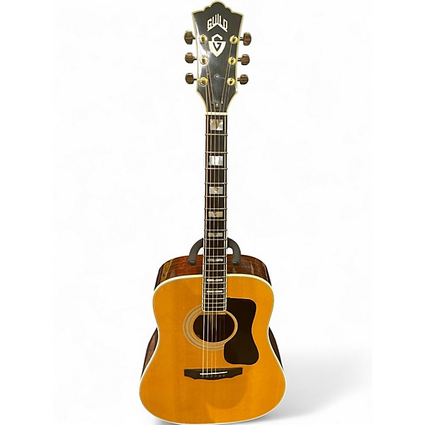 Vintage 1997 Guild D55 Natural Acoustic Guitar