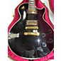 Used Gibson Les Paul Custom Black Solid Body Electric Guitar