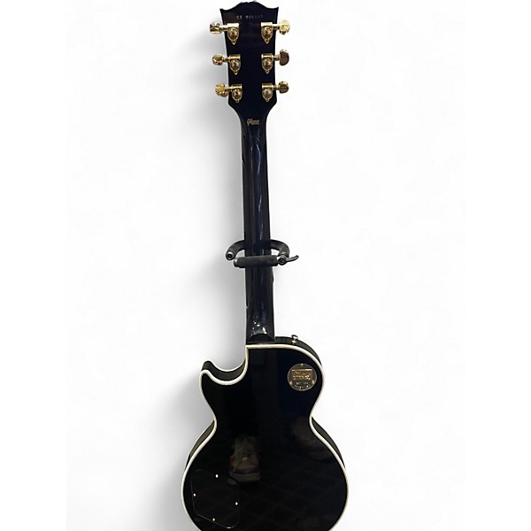 Used Gibson Les Paul Custom Black Solid Body Electric Guitar