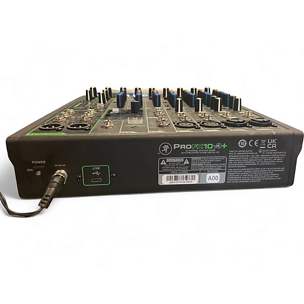 Used Mackie profx10v3+ Unpowered Mixer