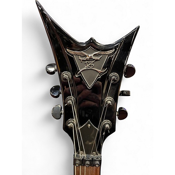 Used DBZ Guitars Venom GX Watchers Black w Graphic Solid Body Electric Guitar