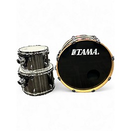 Used TAMA 3 Piece Custom Pancake Kit Brushed Metallic Drum Kit
