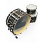 Used TAMA 3 Piece Custom Pancake Kit Brushed Metallic Drum Kit