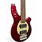 Used Ernie Ball Music Man Bongo 5 HH Wine Red Electric Bass Guitar