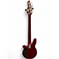 Used Ernie Ball Music Man Bongo 5 HH Wine Red Electric Bass Guitar