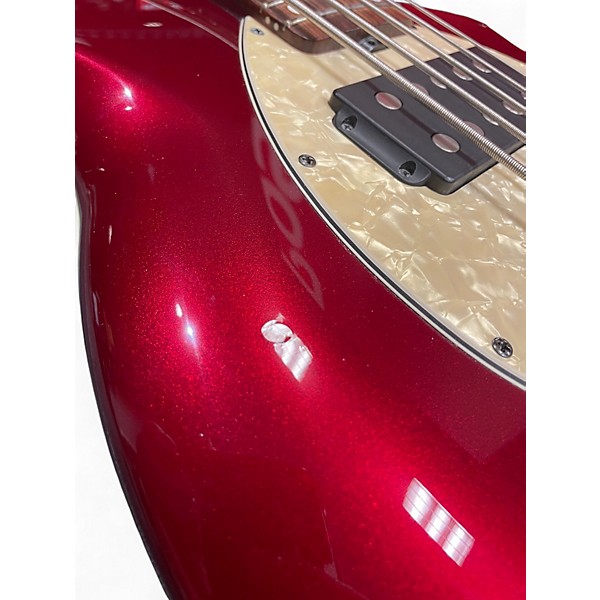 Used Ernie Ball Music Man Bongo 5 HH Wine Red Electric Bass Guitar