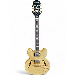 Used Epiphone Sheraton II Blonde Hollow Body Electric Guitar