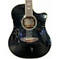 Used Breedlove BLACK MAGIC DREADNAUGHT Black Acoustic Electric Guitar