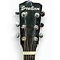 Used Breedlove BLACK MAGIC DREADNAUGHT Black Acoustic Electric Guitar