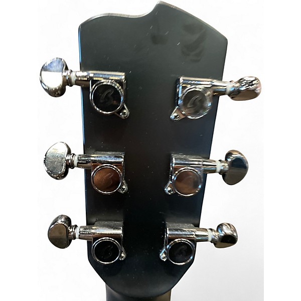 Used Breedlove BLACK MAGIC DREADNAUGHT Black Acoustic Electric Guitar