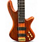 Used Schecter Guitar Research Stiletto Studio-5 Satin Honey Electric Bass Guitar