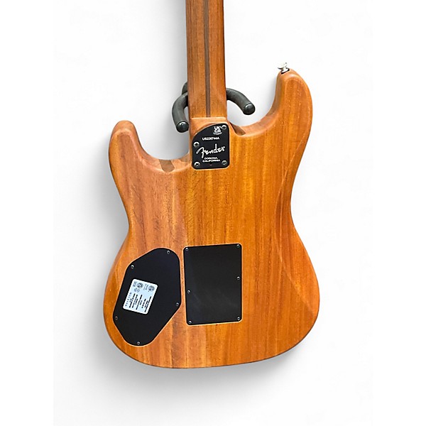 Used Fender American Acoustasonic Stratocaster Natural Acoustic Electric Guitar