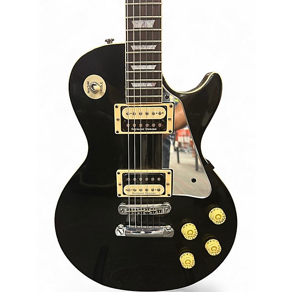 Used Aria Pro II Black Solid Body Electric Guitar