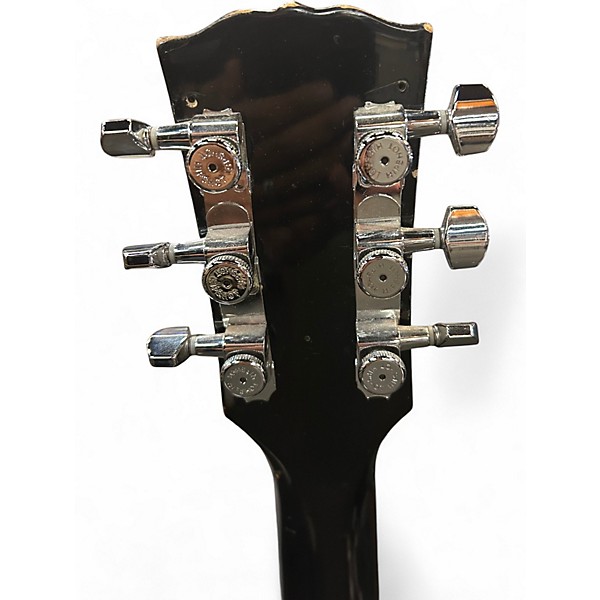 Used Aria Pro II Black Solid Body Electric Guitar