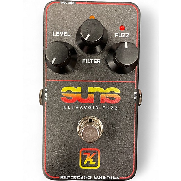 Used Keeley suns ultravoid fuzz Effect Pedal