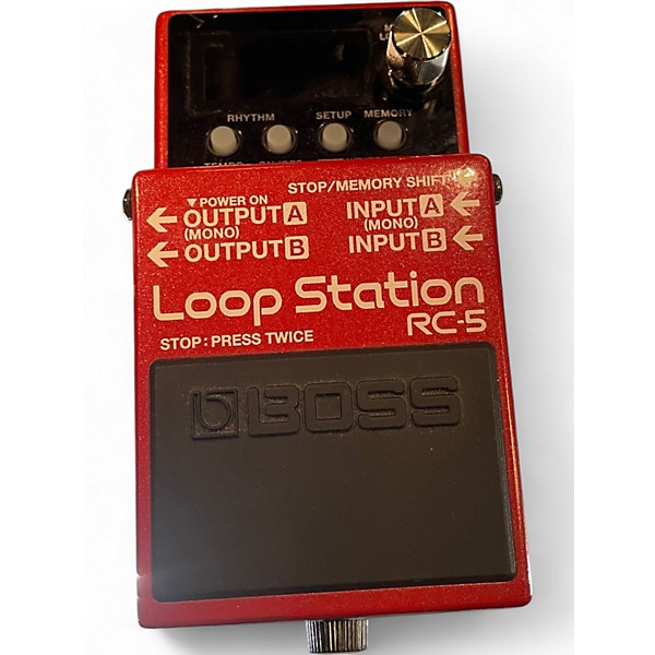 Used BOSS RC5 LOOP STATION Pedal