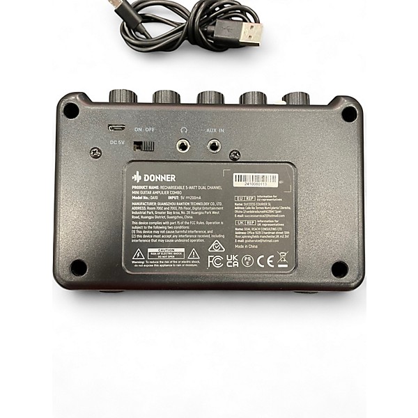 Used Donner DA10 Battery Powered Amp