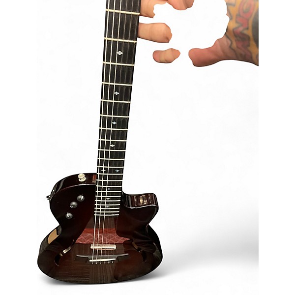 Used Taylor TZ5 edgeburst Acoustic Electric Guitar