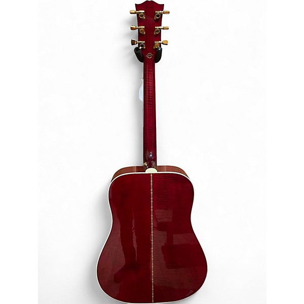 Used 1997 Gibson DOVE IN FLIGHT ANTIQUE CHERRY Acoustic Electric Guitar