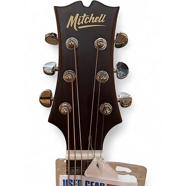 Used Mitchell T333CE Mahogany Acoustic Electric Guitar