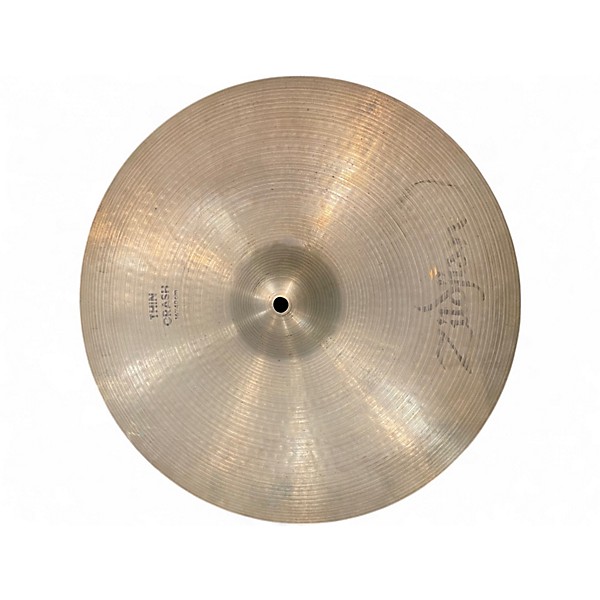Used Zildjian 16in Thin Crash Cymbal