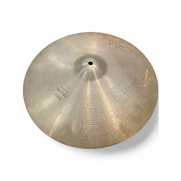 Used Zildjian 16in Thin Crash Cymbal