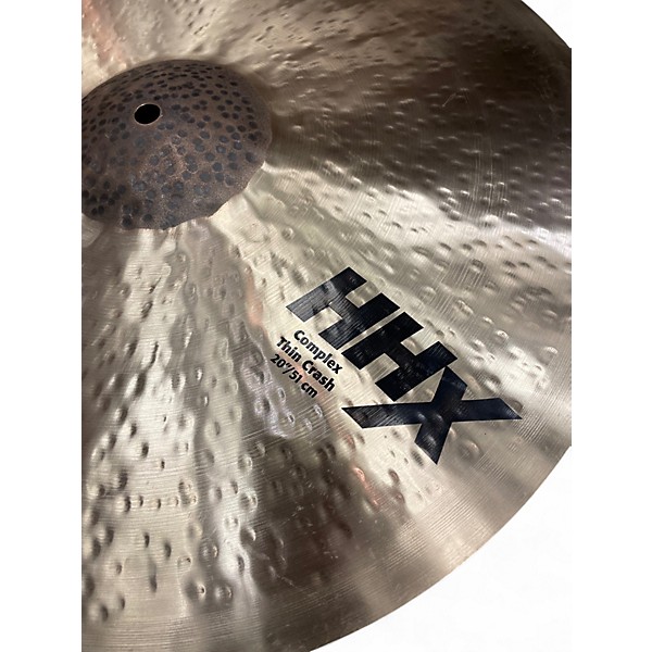 Used SABIAN 20in HHX COMPLEX THIN CRASH Cymbal
