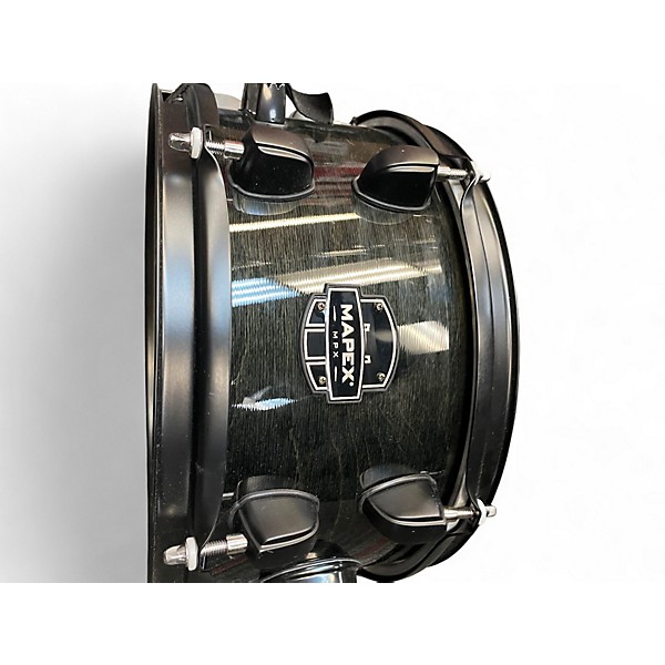 Used Mapex 6X12 MPX Maple/Poplar Hybrid Shell Midnight Black Drum