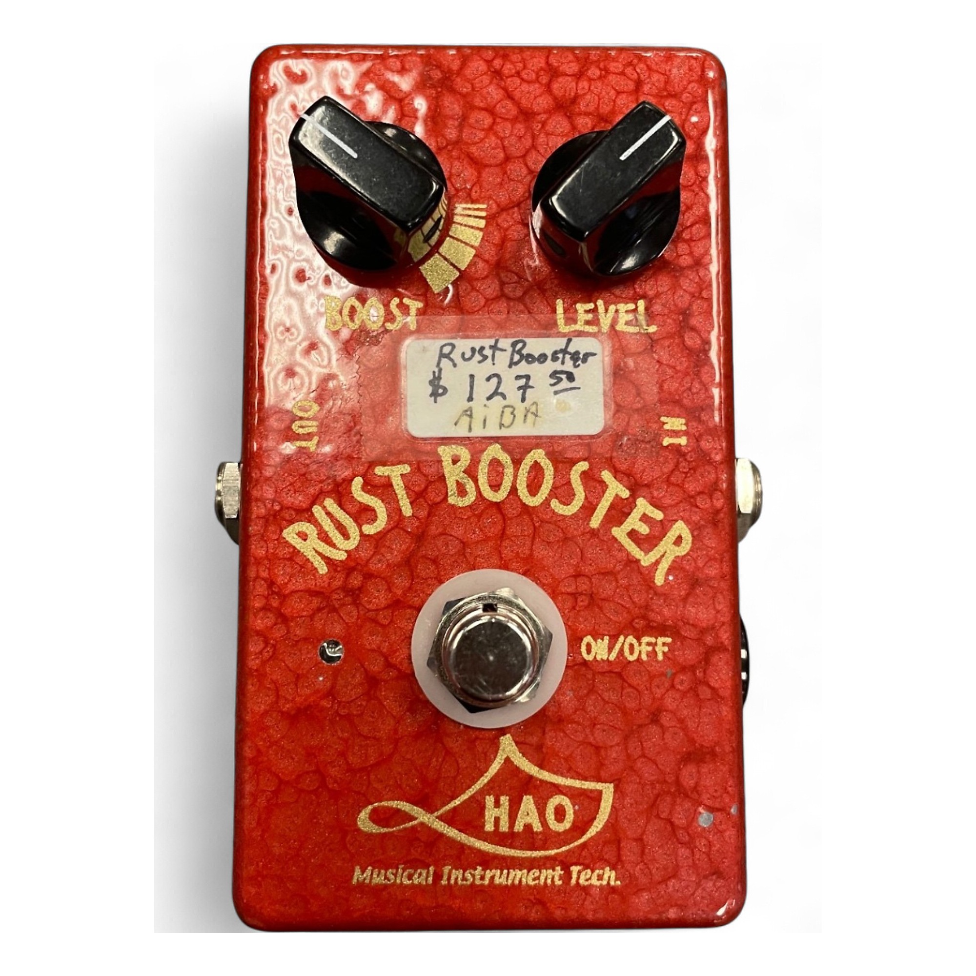 Hao D RUST HAO ギター Rust YouTube - Demo Volume/Distortion Driver ギター