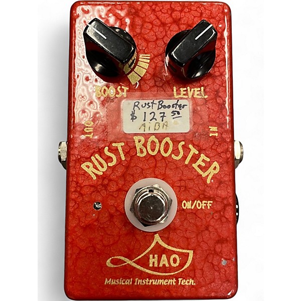Used Hao Rust Booster Effect Pedal