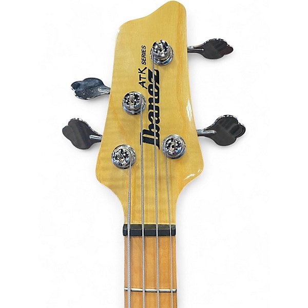 Used Ibanez ATK300 Standard Natural Electric Bass Guitar
